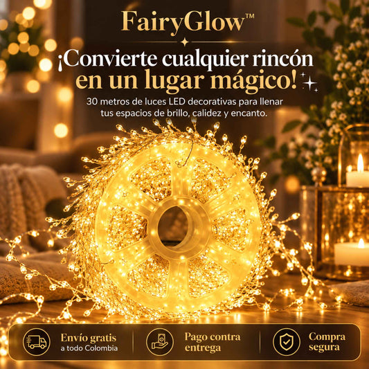 FairyGlow™ | Luces LED decorativas tipo hada de 30 metros