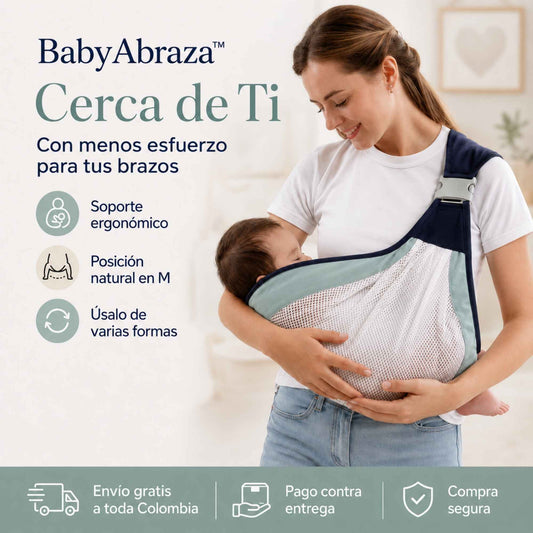 BabyAbraza™: Libertad y comodidad para ti y tu bebé