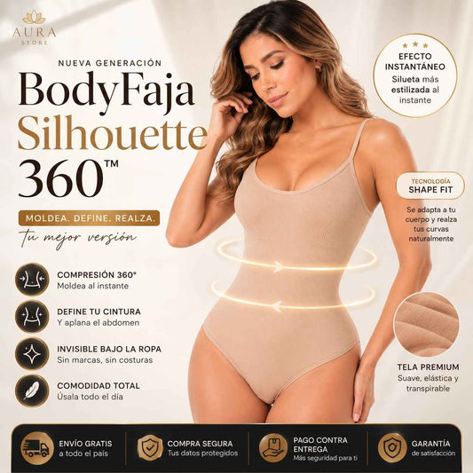 BodyFaja Silhouette 360™: La nueva generación en moldeo invisible y confort.