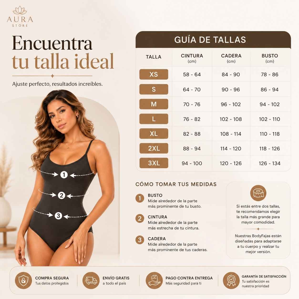 BodyFaja Silhouette 360™: La nueva generación en moldeo invisible y confort.