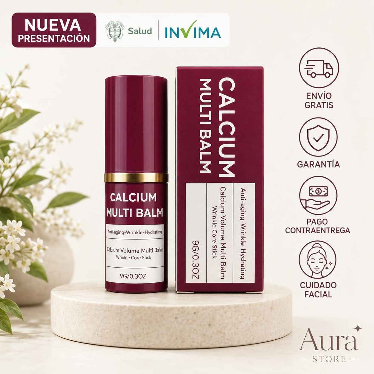 LumiStick Calcium Multi Balm - Contorno de Ojos