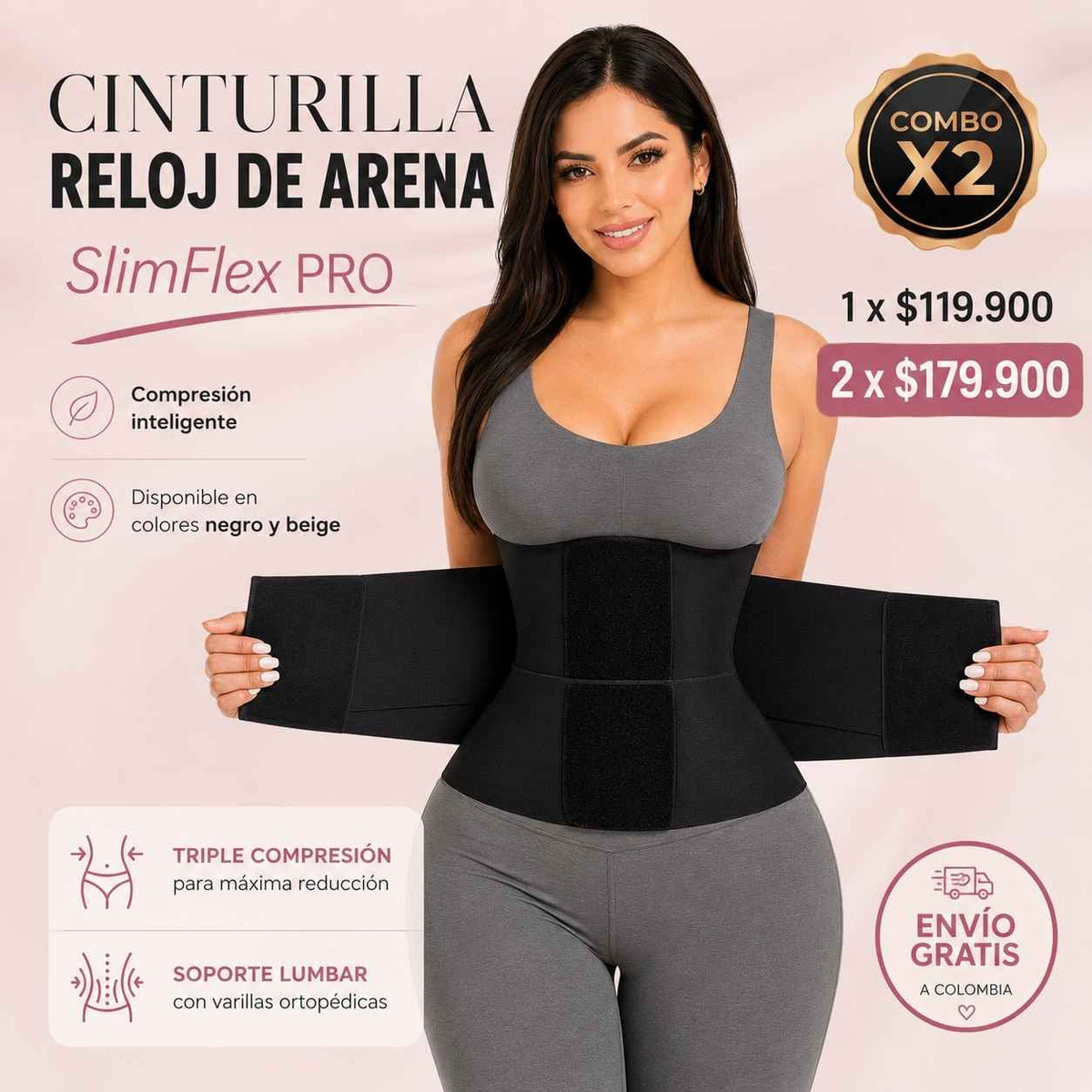 Cinturilla Reloj de Arena SlimFlex PRO