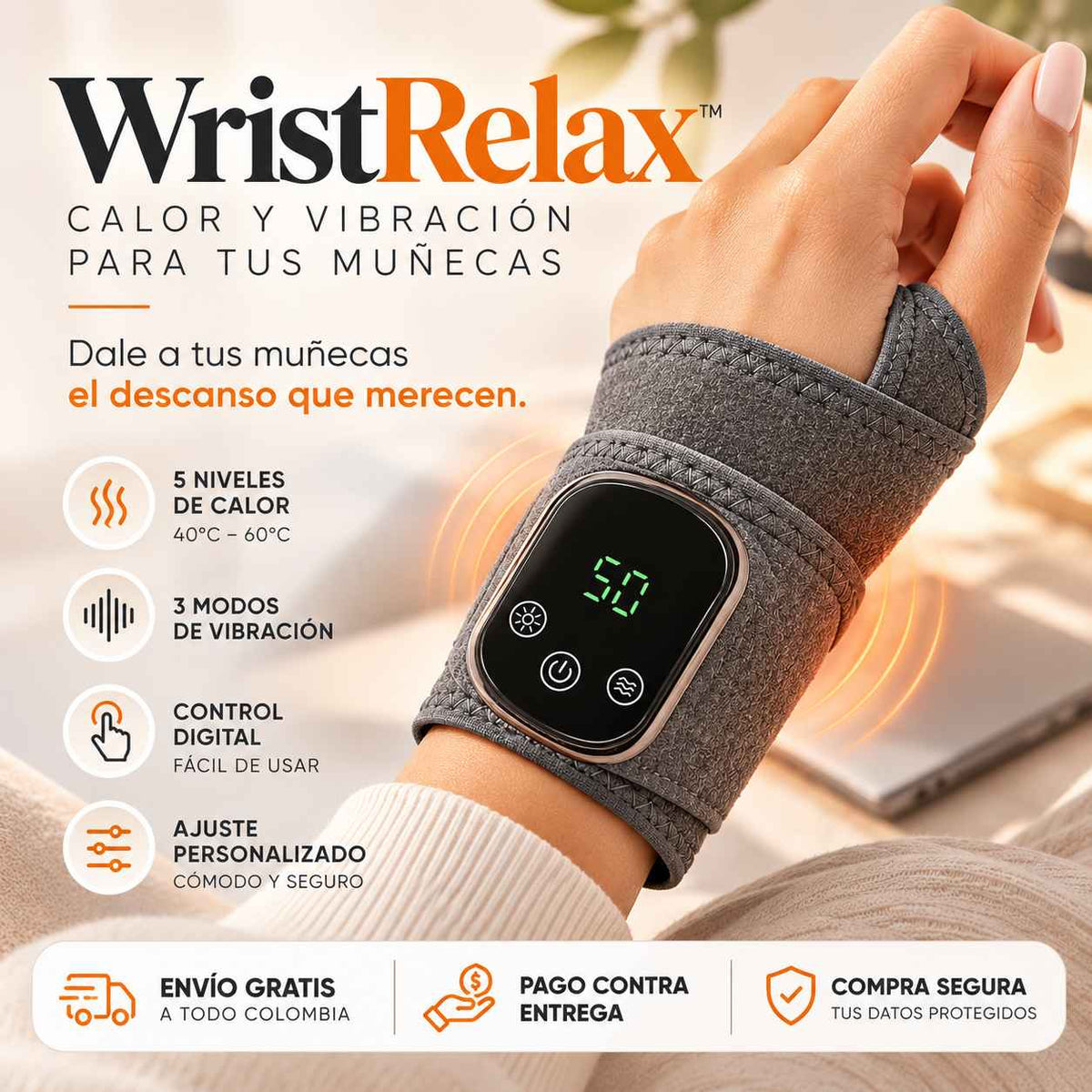 WristRelax™ | Dale a tus muñecas el descanso que merecen