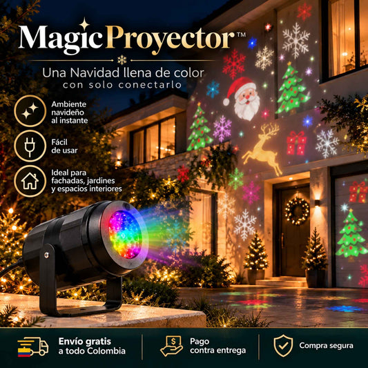 MagicProyector™ | Una Navidad llena de color con solo conectarlo