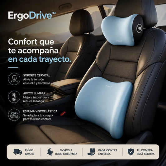 ErgoDrive™: El soporte ergonómico definitivo para tu auto.