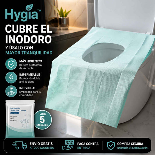Hygia™ | Protección higiénica desechable a donde quiera que vayas