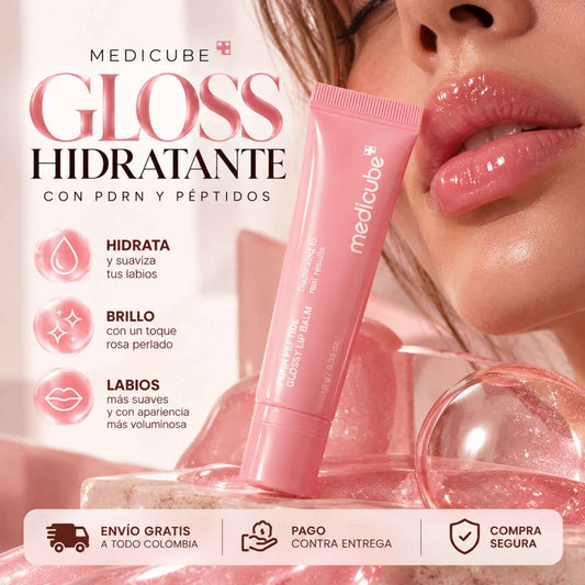 Medicube | Gloss Hidratante con PDRN y Péptidos
