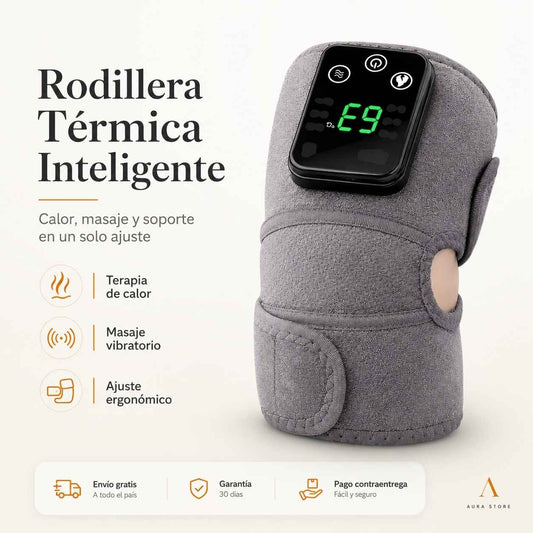 VitalHeat™ - Masajeador Ortopédico 3 en 1 con Terapia de Calor y Vibración
